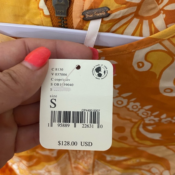 NWT size small Free People Strawberry fields shift dress - Picture 8 of 12